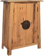 Bathroom Storage Cabinet Recycled Pine Wood 59x32x80 - Bathroom Cabinet