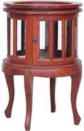 Display cabinet brown 50 × 50 × 76 cm solid mahogany - Cabinet