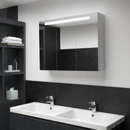 LED bathroom mirror cabinet 88 × 13 × 62 cm - Bathroom Cabinet