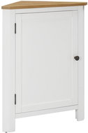 Corner cabinet 59 × 36 × 80 cm solid oak wood - Cabinet