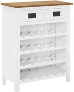 Wine cabinet 72 × 32 × 90 cm solid oak wood - Cabinet