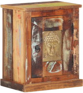 Bedside cabinet design Buddha 40 × 30 × 50 cm recycled wood - Cabinet