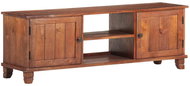 TV Cabinet Honey Brown 120 × 30 × 41cm Solid Acacia Wood - Cabinet