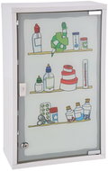 HI Medicine cabinet 30 × 15 × 50 cm stainless steel - Cabinet