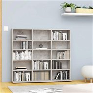 CD cabinet concrete grey 102 × 23 × 89,5 cm chipboard - Cabinet