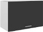Horní skříňka šedá 60 × 31 × 40 cm dřevotříska - Kuchyňská skříňka