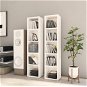 CD cabinets 2 pcs white 21 × 16 × 93,5 cm chipboard - Cabinet
