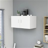 Wall cabinet white 80 × 39 × 40 cm chipboard - Cabinet