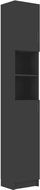 Bathroom cabinet grey 32 × 25,5 × 190 cm chipboard - Bathroom Cabinet