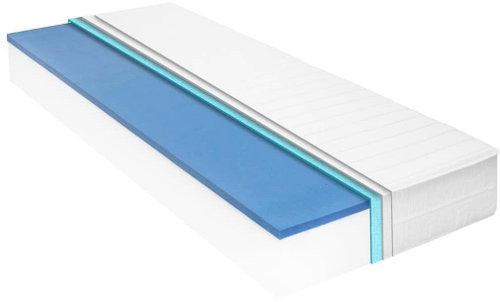 Mattress 180 × 200 cm Visco memory foam 18 cm - Mattress - Main image