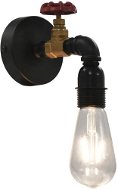 Wall Light Design Tap Black E27 - Wall Lamp