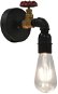 Nástěnná lampa design vodovodní kohoutek černá E27 - Nástěnná lampa