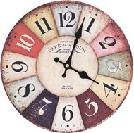 Vintage Wall Clock 30cm Colourful - Wall Clock