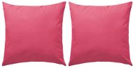 Outdoor cushions 2 pcs 60 × 60 cm pink - Pillow