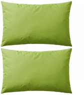 Outdoor cushions 2 pcs 60x40 cm apple green - Pillow
