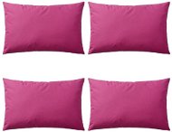 Outdoor cushions 4 pcs 60x40 cm pink - Pillow