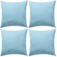 Outdoor cushions 4 pcs 45x45 cm light blue - Pillow
