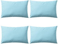 Outdoor cushions 4 pcs 60x40 cm light blue - Pillow