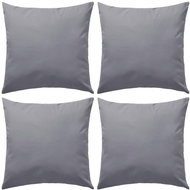 Outdoor cushions 4 pcs 45x45 cm grey - Pillow