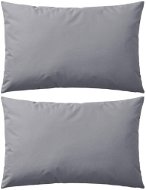 Pillow Outdoor cushions 2 pcs 60x40 cm grey - Polštář