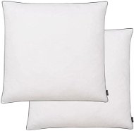 Pillow Pillows 2 pcs down feather filling 80x80 cm white - Polštář