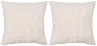 Pillow set 2 pcs velour, 60 × 60 cm, greyish - Pillow