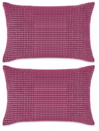 Pillow set 2 pcs velour 40 × 60 cm pink - Pillow