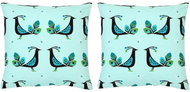 Printed pillows 2 pcs multicoloured 40 × 40 cm cotton - Pillow