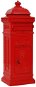Column mailbox in vintage style rustproof red - Mailbox