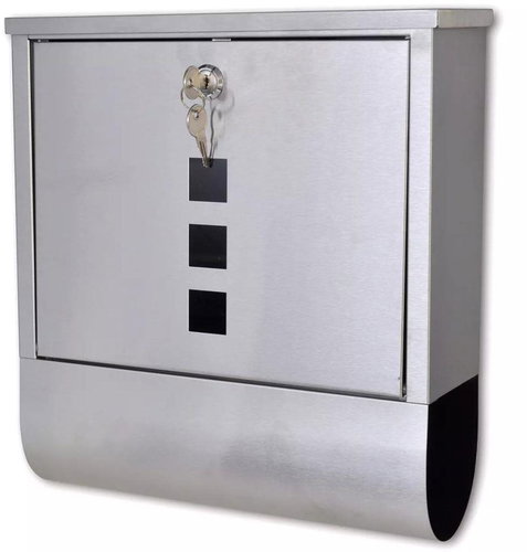 Stainless steel mailbox - Mailbox - Main image