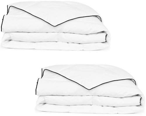 Winter feather blanket 2 pcs 155 × 220 cm - Duvet  - Main image