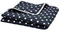 Blanket dark blue 220 × 240 cm quilted ultrasonic textile - Duvet 