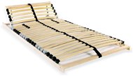 Slatted bed frame with 28 slats 7 zones 90 × 200 cm - Bed Base