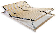 Slatted bed frame with 28 slats 7 zones 120 × 200 cm - Bed Base