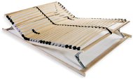 Slatted bed frame with 28 slats 7 zones 140 × 200 cm - Bed Base