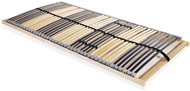 Slatted bed frame with 42 slats 7 zones 120 × 200 cm - Bed Base