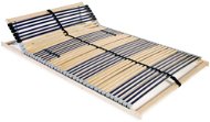 Slatted bed frame with 42 slats 7 zones 100 × 200 cm - Bed Base