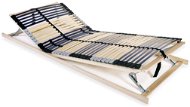 Slatted bed frame with 42 slats 7 zones 70 × 200 cm - Bed Base