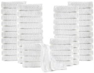 Guest towels 50 pcs cotton 350 g\m2 30 × 30 cm white - Towel