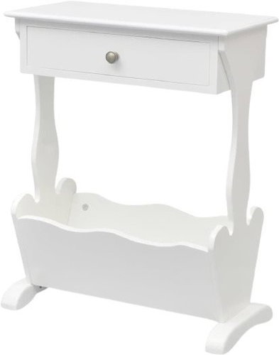Magazine stand Melrose white - Magazine Rack - Main image