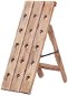 Wine rack for 15 bottles 26x50x70cm solid recycled wood - Wine Stand