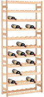 Wine Stand Wine rack for 77 bottles pine wood - Stojan na víno