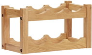 Wine rack for 6 bottles 37 × 21 × 21 cm solid oak - Wine Stand