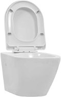 Hanging toilet without rim ceramic white - Toilet Bowl