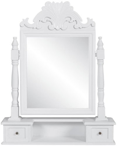 Dressing table with square folding mirror MDF - Dressing Table - Main image