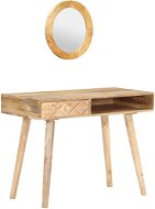 Toaletný stolík 100 × 50 × 76 cm masívne mangovníkové drevo - Toaletný stolík