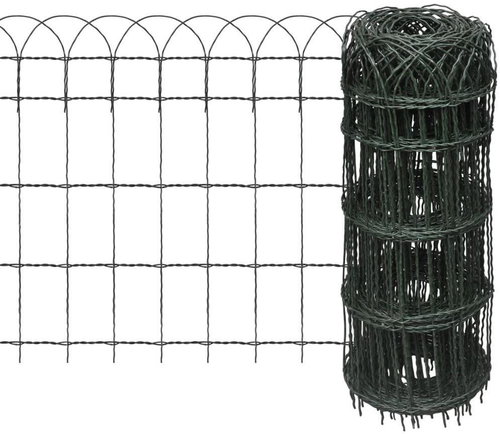 Garden fence powder coated iron 25 × 0,65 m - Lawn Edging - Main image