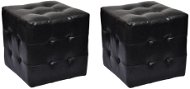 2 × stool cube black - Stool