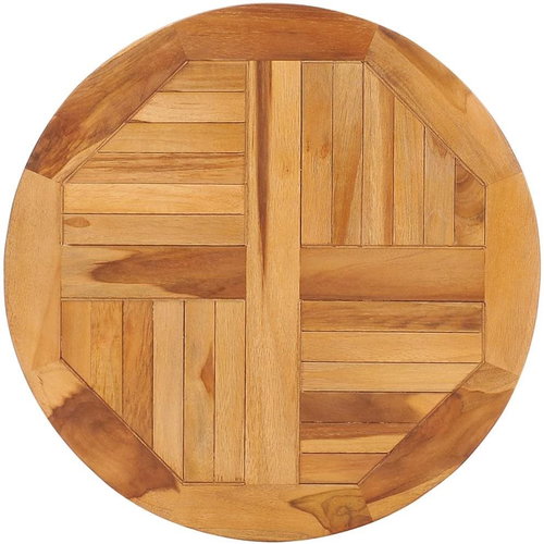 Rotating serving tray solid teak wood - Tray - Main image
