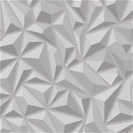 4 pcs non-woven wallpaper roll white 0,53 × 10 m graphic - Wallpaper